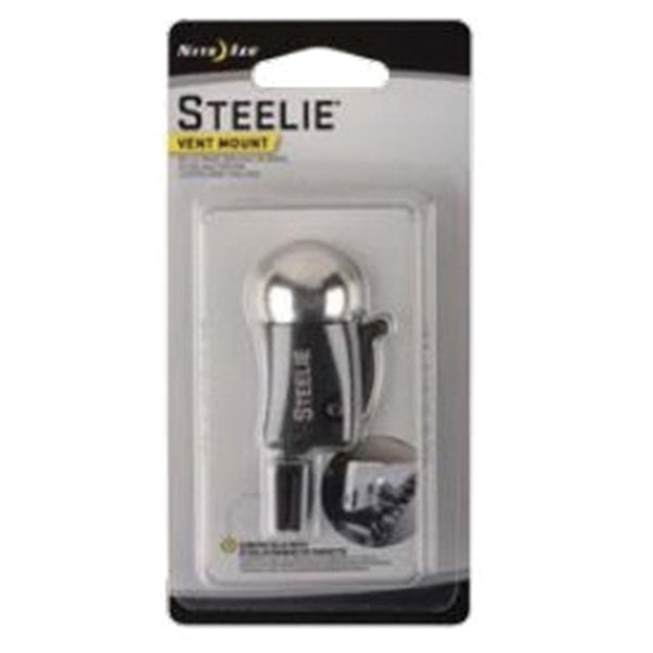 Nite Ize Steelie STVM-11-R7 Vent Ball-Mount, Aluminum/Stainless Steel, Gray
