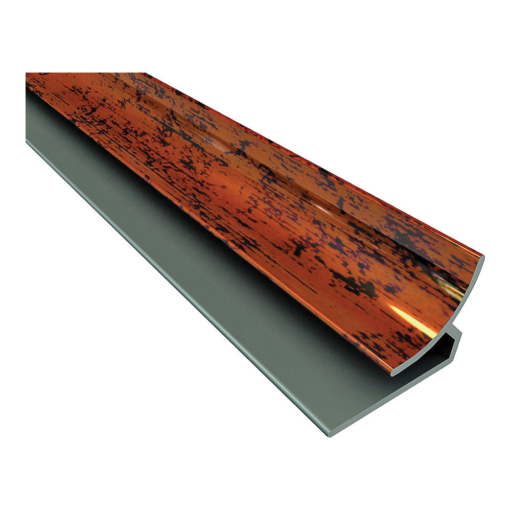 Fasade 92818 Inside Corner Trim, 18 in L, Thermoplastic, Moonstone Copper