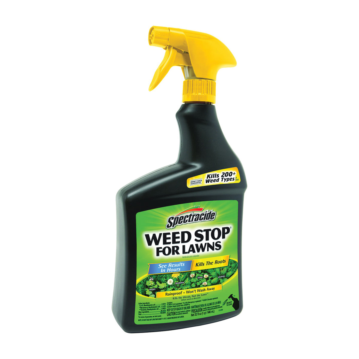 Spectracide WEED STOP HG-96437 Weed Killer, Liquid, Spray Application, 24 oz Bottle