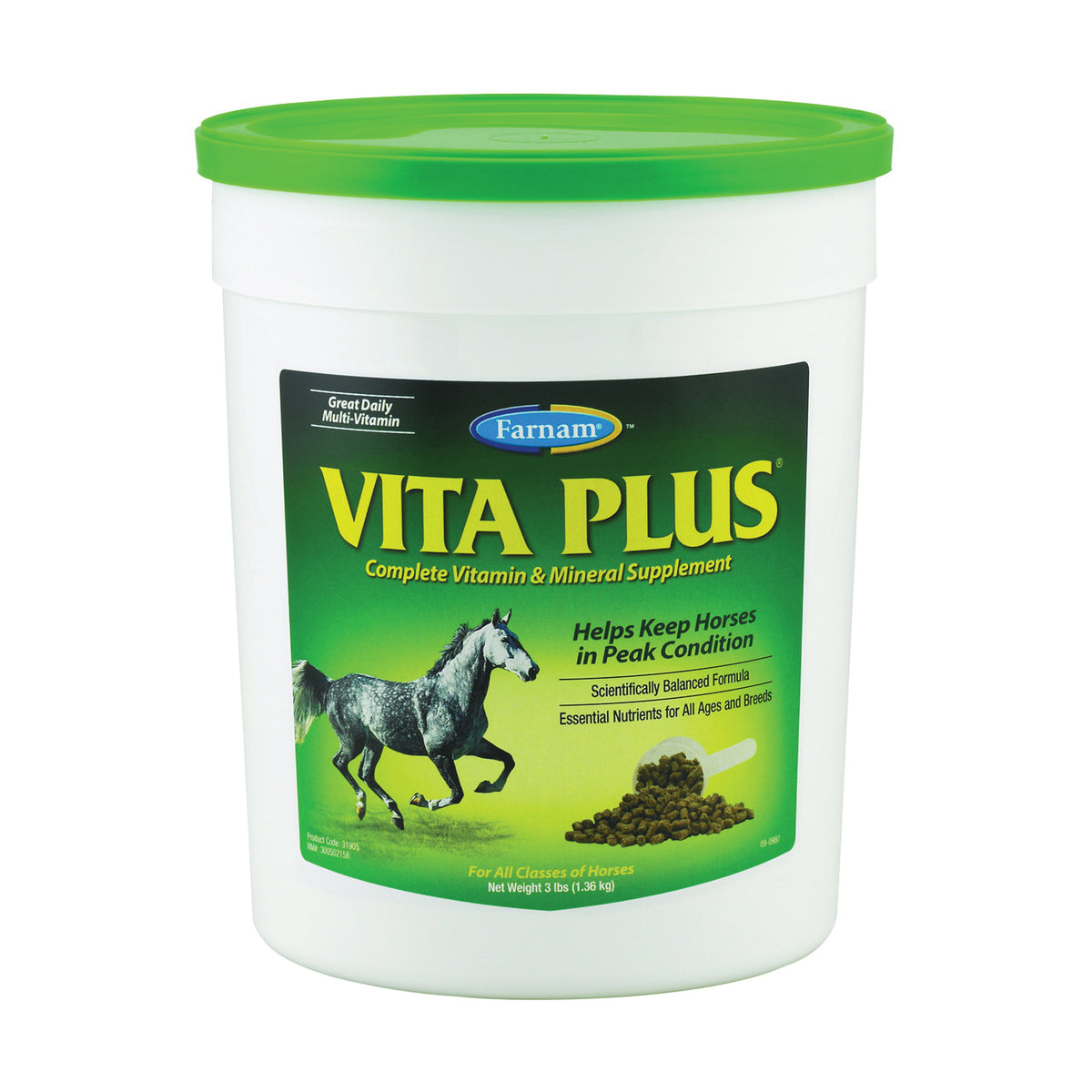 Farnam 31905 Vitamin and Mineral Supplement, 3 lb