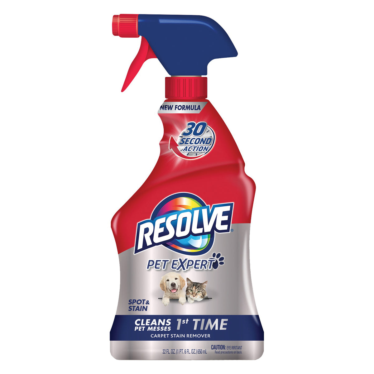 Resolve 1920078033 Carpet Cleaner, 650 mL Spray Bottle, Liquid, Citrus, Herbaceous, Colorless
