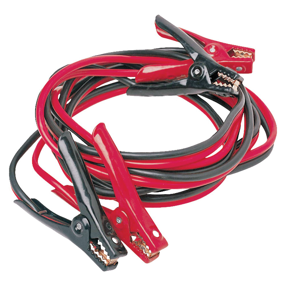 ProSource 061614 Booster Cable, 6 AWG Wire, 4-Conductor, Clamp, Clamp, Stranded, Red/Black Sheath