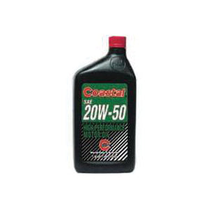Coastal 10701 Motor Oil, 20W-50, 1 qt