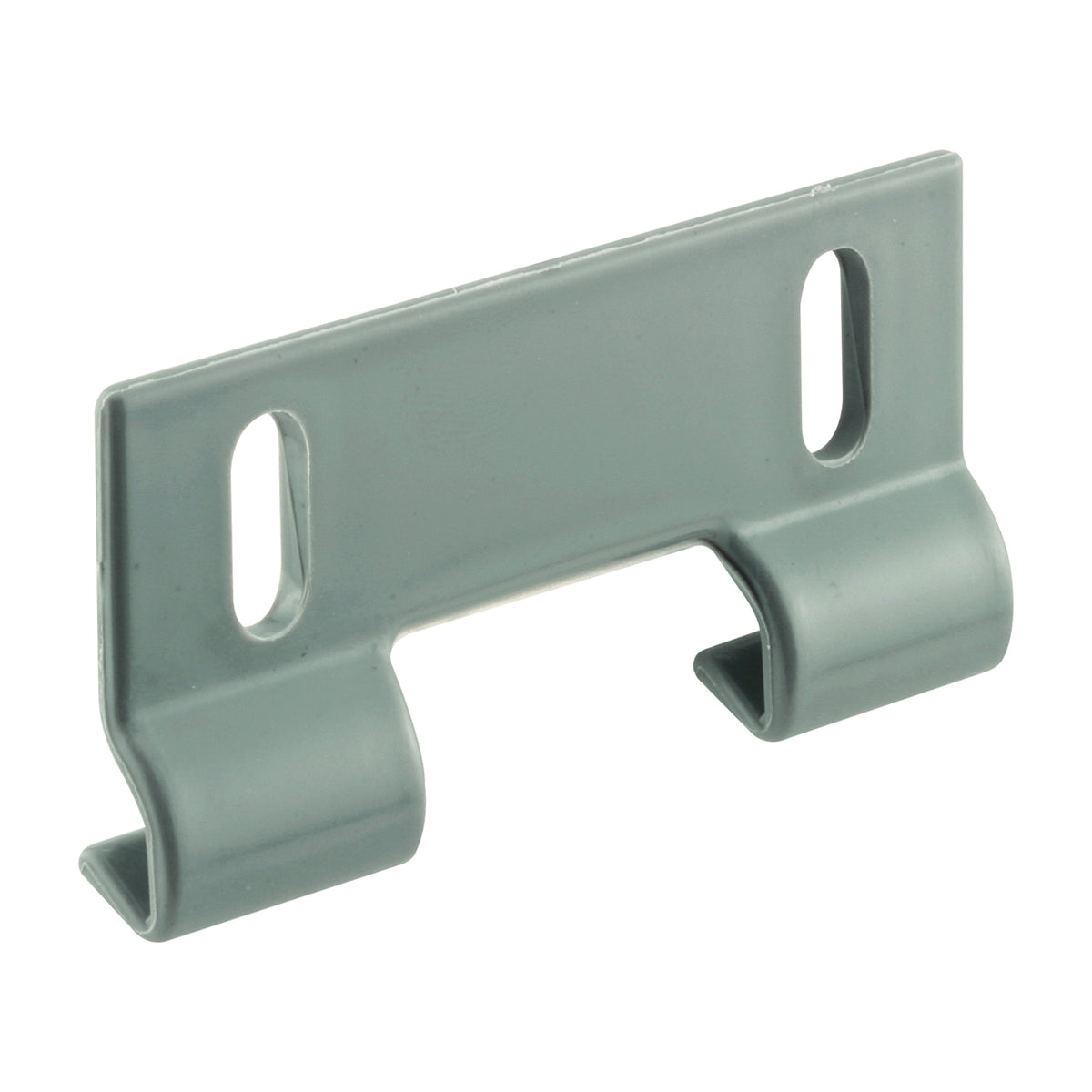 Prime-Line M 6191 Shower Door Bottom Hook Guide, Plastic, Gray, For: Keystone Tub Enclosures