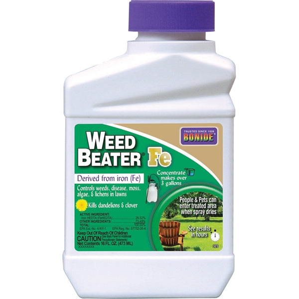 Bonide Garden Naturals 323 Weed Killer, Liquid, Spray Application, 1 pt