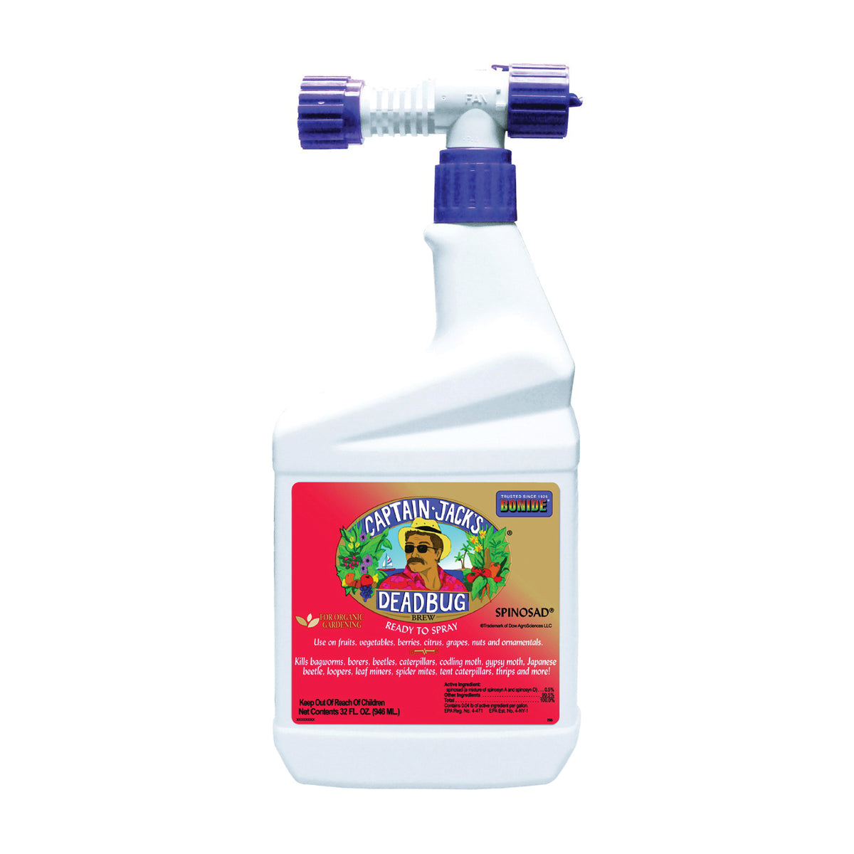 Bonide Deadbug Brew 255 Dead Bug Brew, Liquid, 1 qt