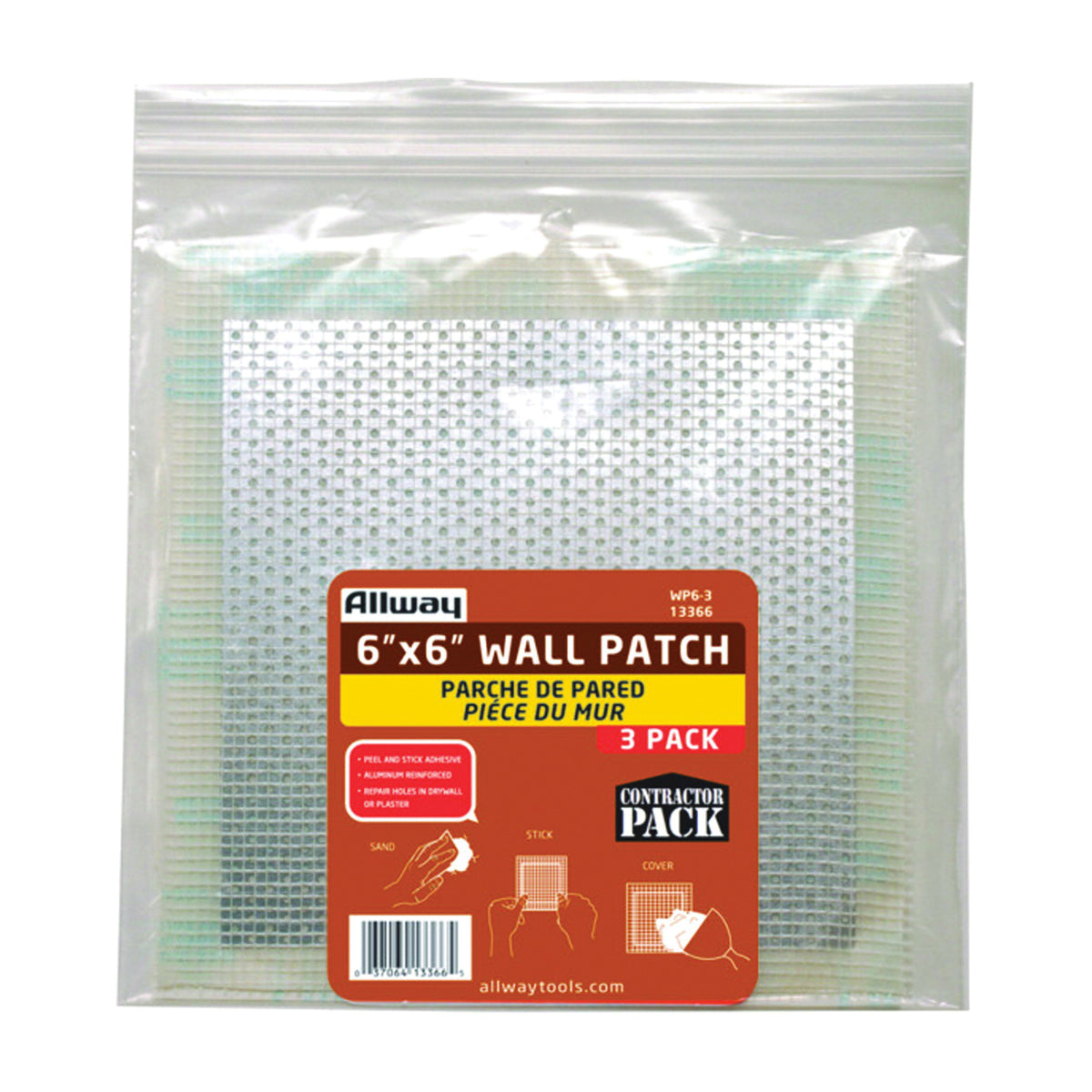 ALLWAY TOOLS WP6-3 Drywall Patch