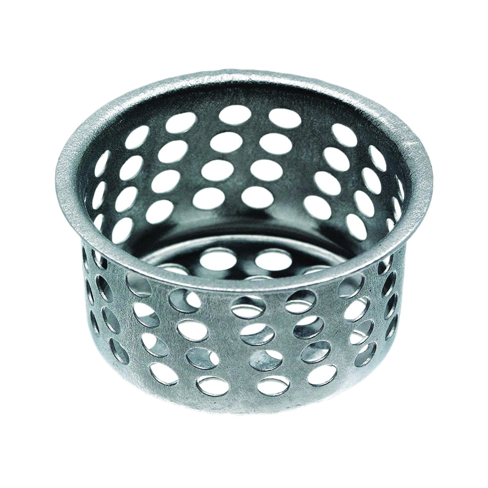 Danco 80058 Sink Strainer, 1.03 in ID x 1.25 in OD Dia, Brass, Chrome