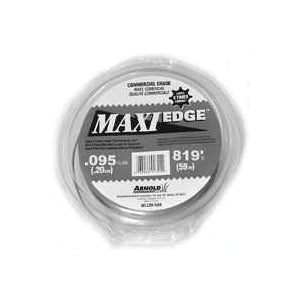 ARNOLD Maxi Edge WLM-380 Trimmer Line Spool, 0.080 in Dia, 1152 ft L, Polymer, Green