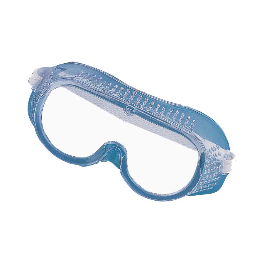 ProSource TGE-SG01 Safety Goggles, Neutral, 6 in W x 2-3/4 in H x 2-1/4 in D Lens, No Coating Lens, PVC Lens, Vent Frame