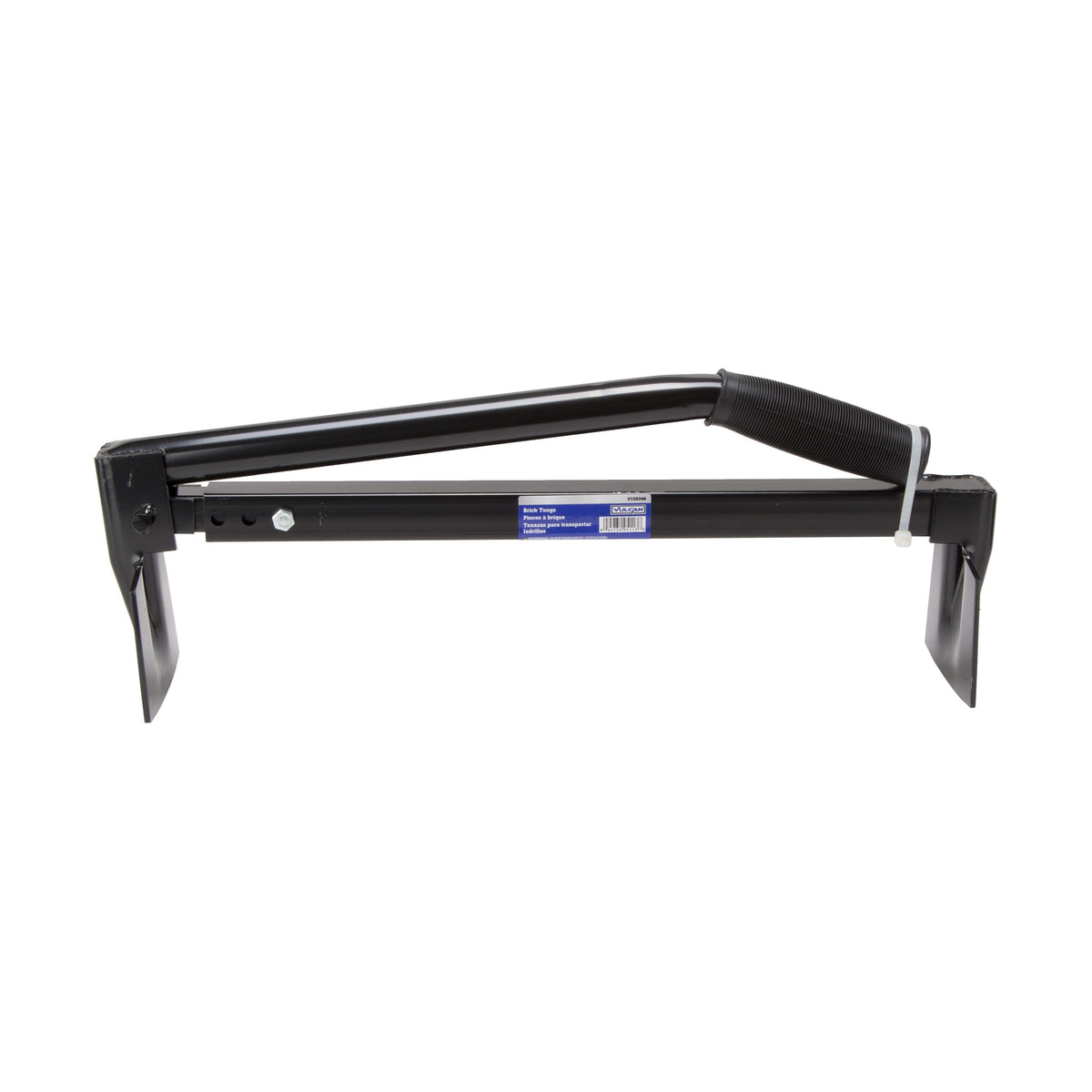 Vulcan 16520 Brick Tong, 17.75 in L, Black (Blade), Cushion Grip Handle