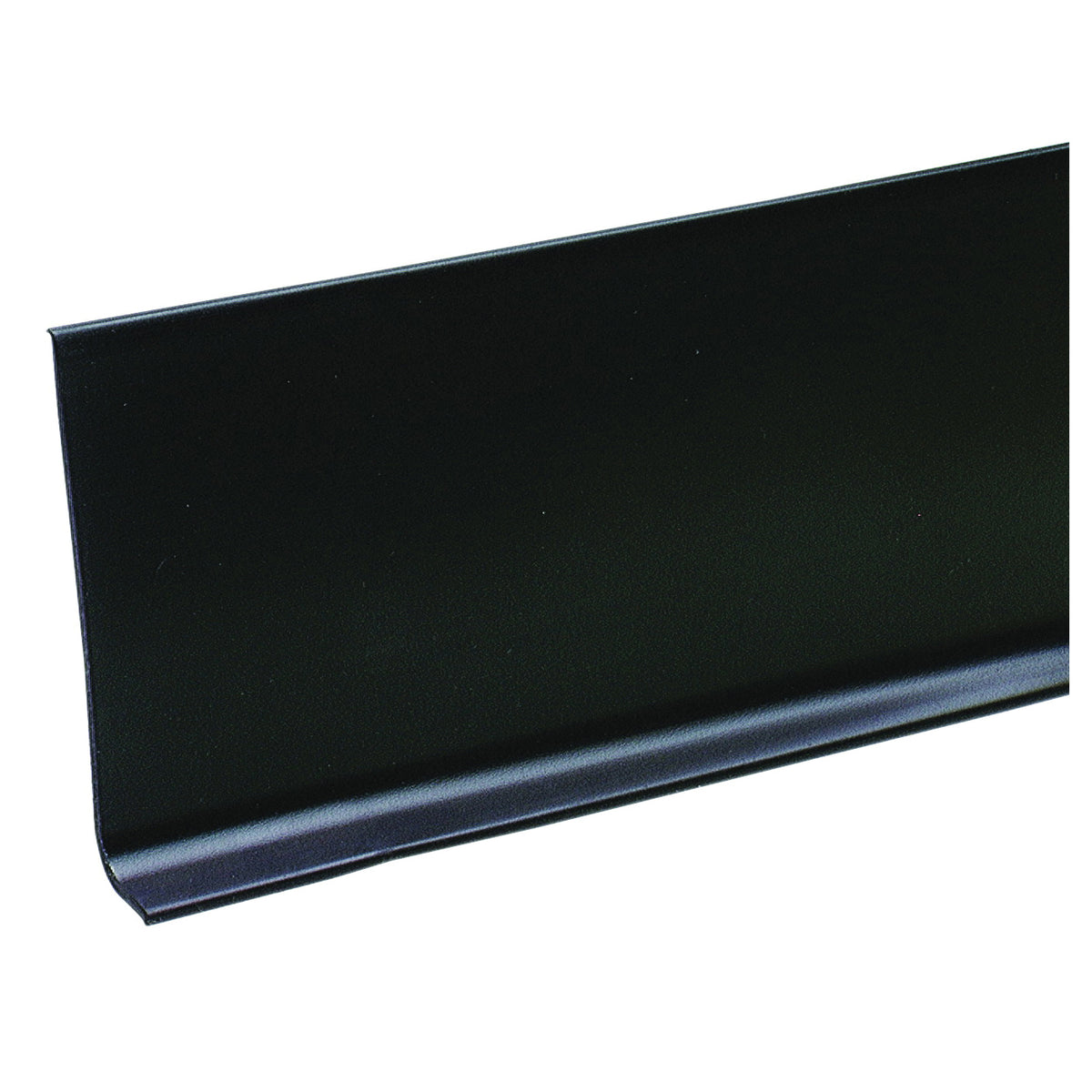 M-D 75218 Wall Base, 4 ft L, 4 in W, Vinyl, Black