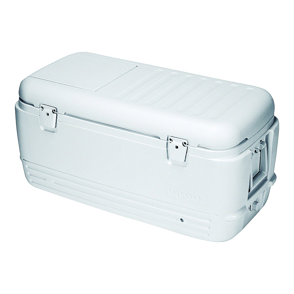 IGLOO 11442 Water Cooler, 100 qt Cooler, White, Up to 5 days Ice Retention