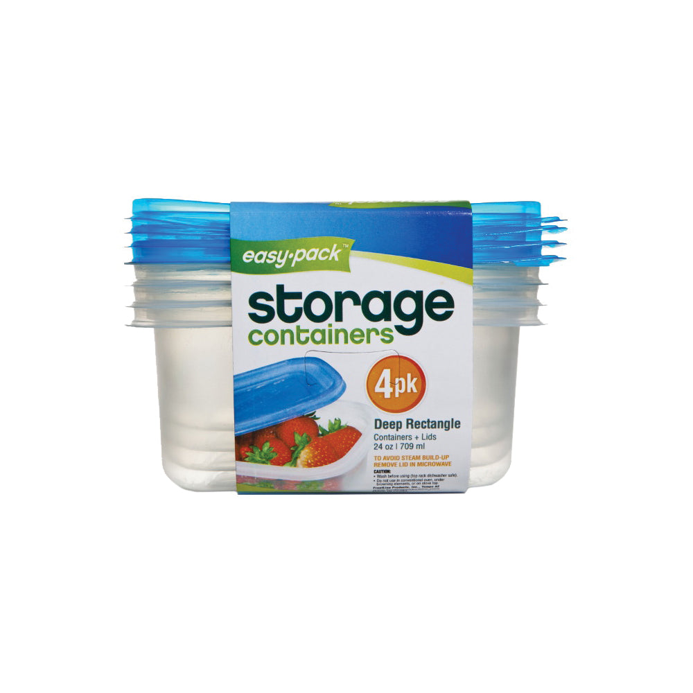 Easy Pack 8068 Storage Container Set, 28 oz Capacity