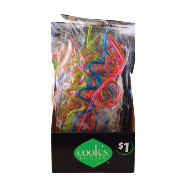 FLP 9057 Straw, Plastic, Assorted