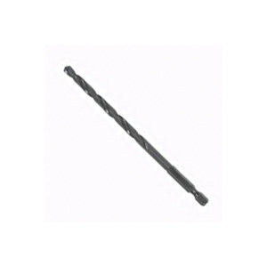 IRWIN 4935637 Jobber Drill Bit, 9/64 in Dia, 3-3/16 in OAL, Spiral Flute, 1/4 in Dia Shank, Hex Shank