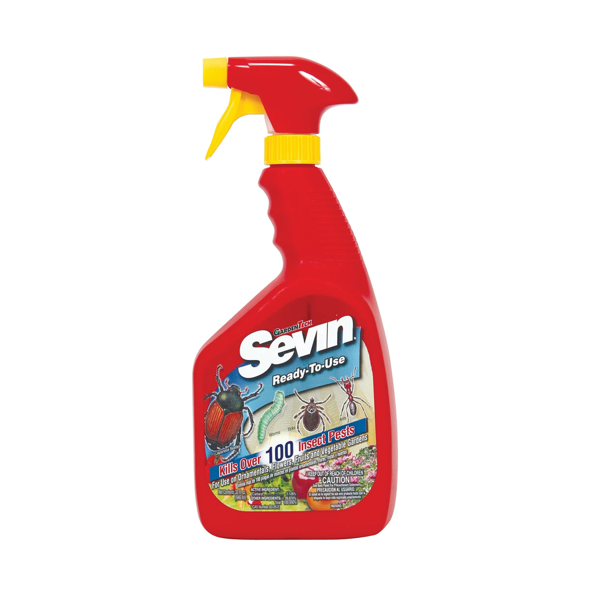 Sevin 100047720 Insect Killer, Liquid, Spray Application, 32 oz Bottle