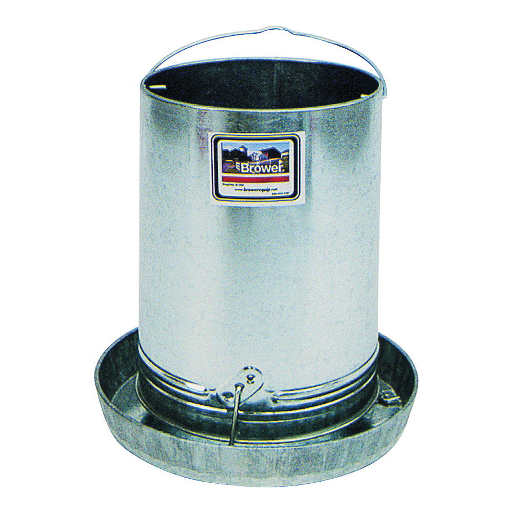 FORTEX-FORTIFLEX GLV30H Hanging Feeder, 30 lb Capacity, Steel, Galvanized