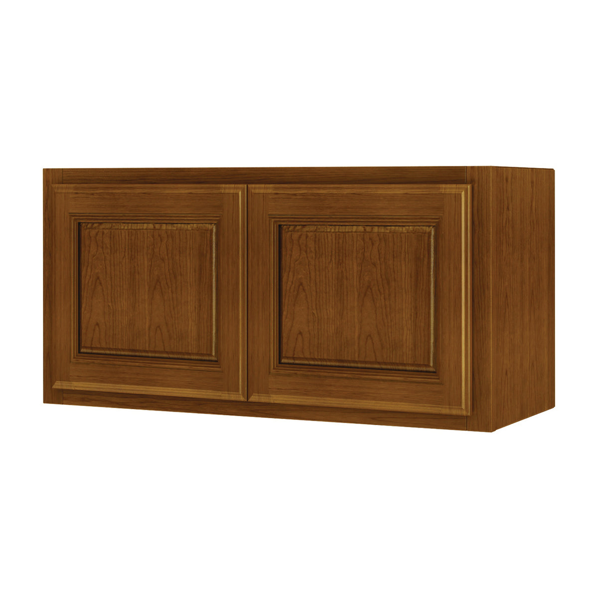 Sunco Randolph Series W3018RT-B/A Kitchen Cabinet, 18 in OAW, 12 in OAD, 30 in OAH, Wood, Amber