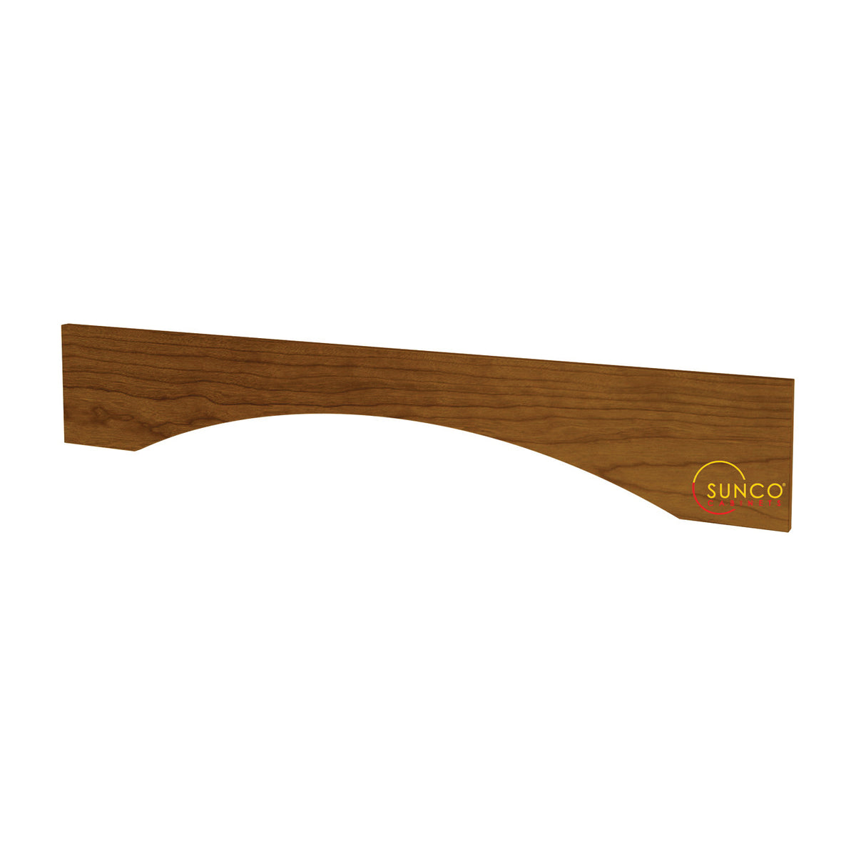 Sunco VARA48RT Roman Arched Valance, Wood, Oak