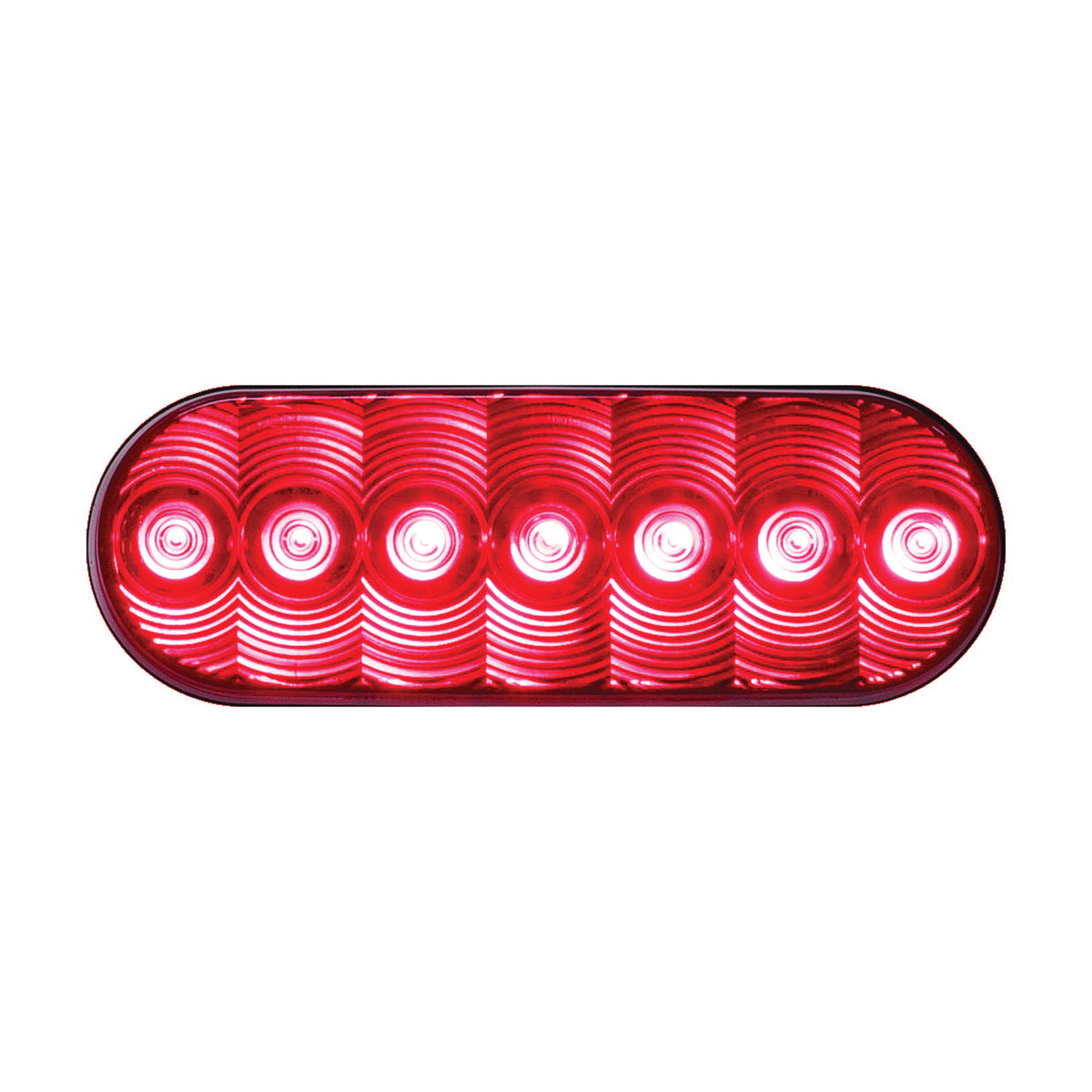 PM V821KR-7 Tail Light Kit, 9/16 V, 7-Lamp, LED Lamp, Red Lamp