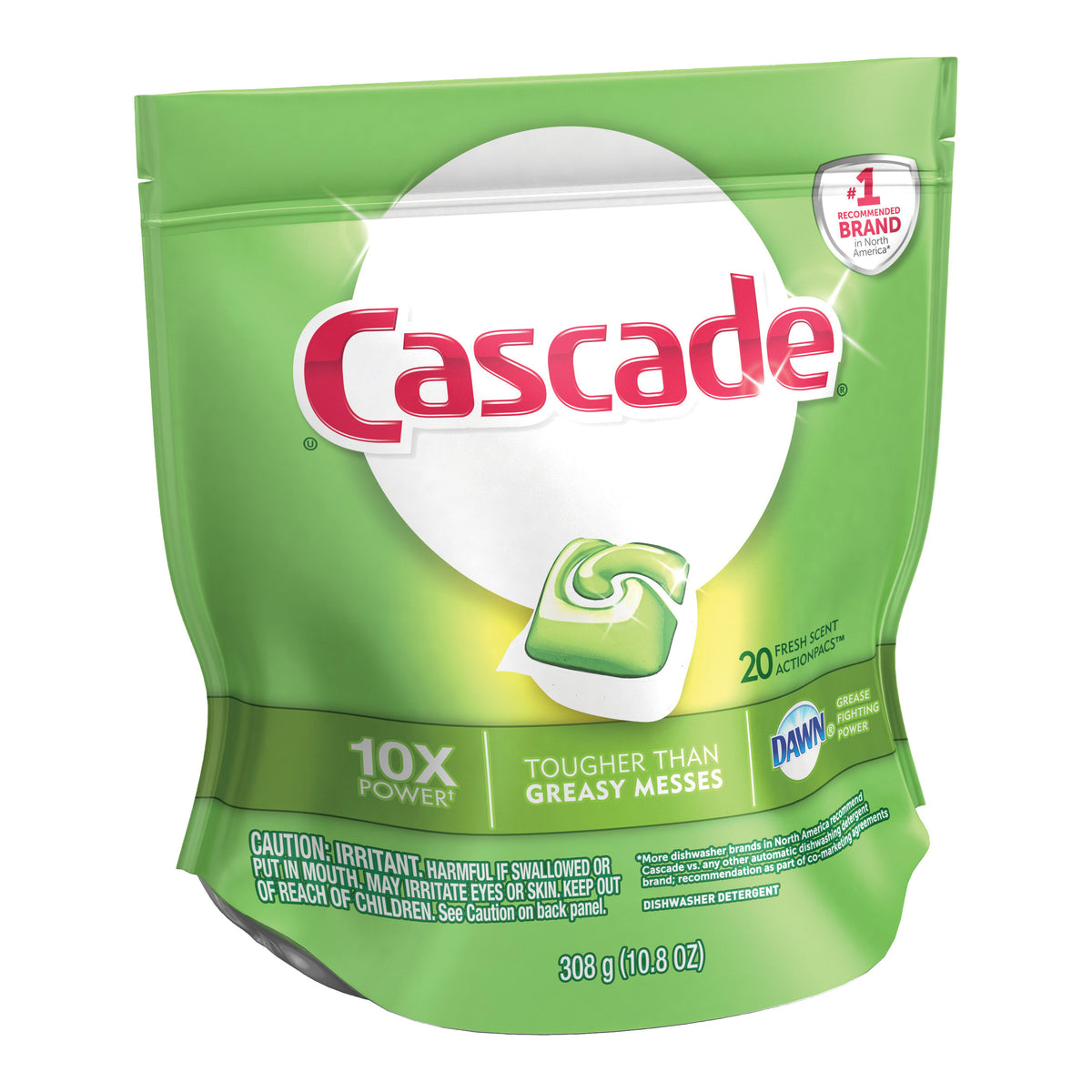 Cascade 97716 Floor Finish, 13.4 oz, Liquid, Fresh, Clear