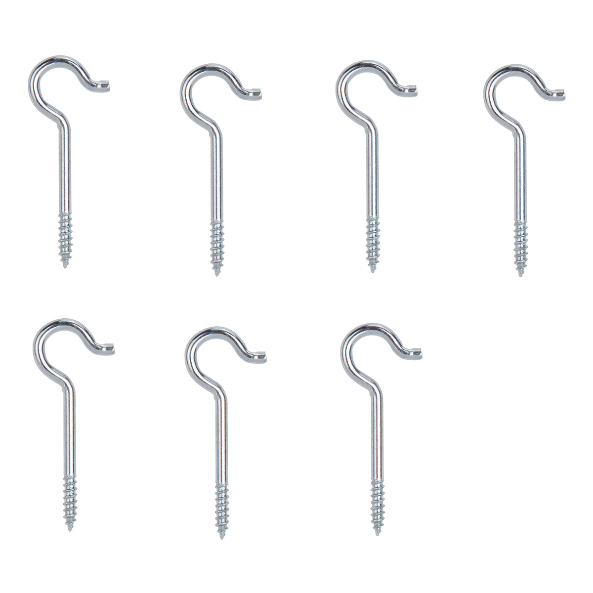 ProSource LR-307-PS Ceiling Hook, 10 lb Working Load, Steel, Silver, Zinc