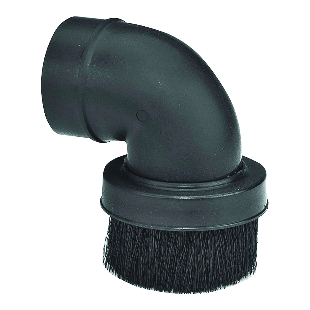Shop-Vac 9067900 Vacuum Brush, 2-1/2 in Connection, Black Block