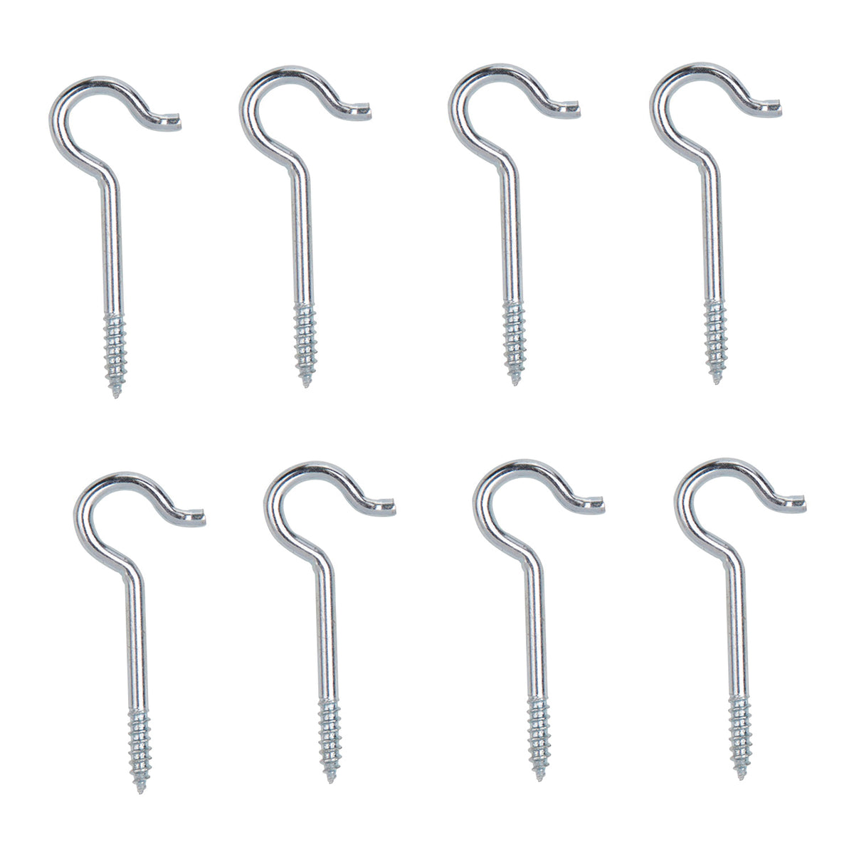 ProSource LR-316-PS Ceiling Hook, 10 lb Working Load, Steel, Silver, Zinc