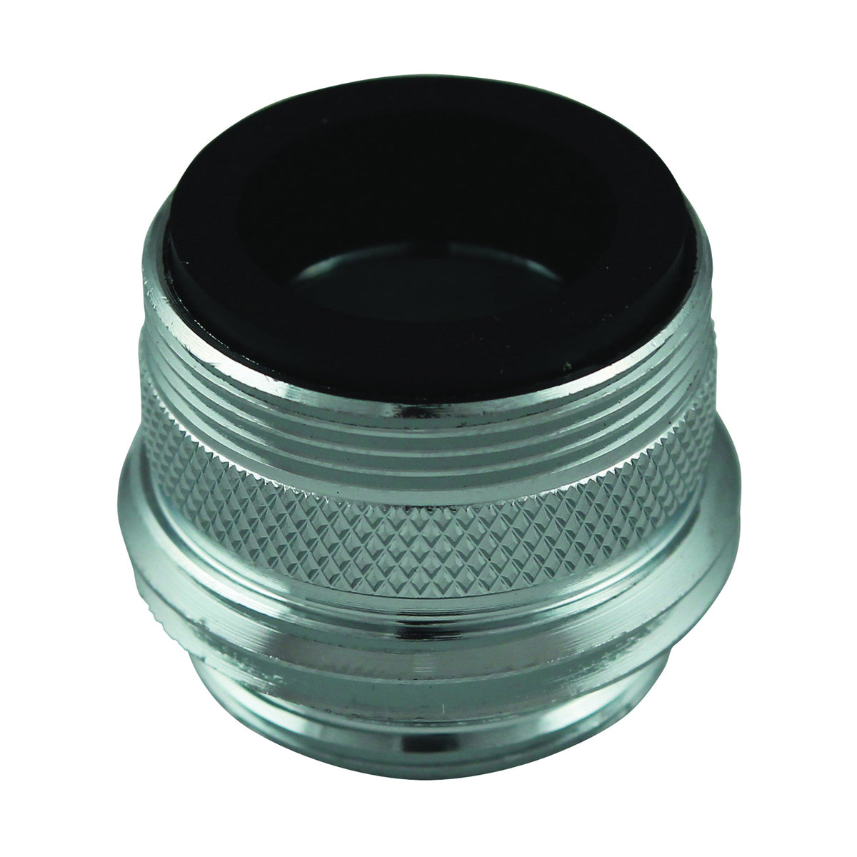 Plumb Pak PP800-32 Hose Adapter, 15/16-27 x 55/64-27 x 3/4 or 55/64 in, Hose, Chrome Plated