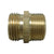 Landscapers Select PMB-466LFBC Hose Adapter, 3/4 x 3/4 x 1/2 in, MHT x MIP x FIP, Brass, Brass, For: Garden Hose