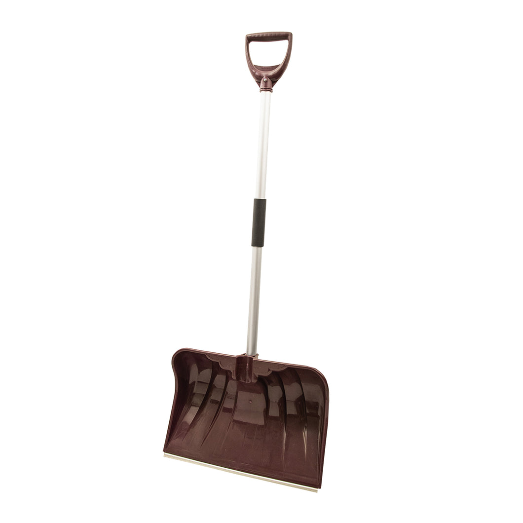 RUGG Lite-Wate 36PLW-S Snow Shovel and Pusher, 20 in W Blade, Polyethylene Blade, Aluminum Handle, D-Shaped Handle