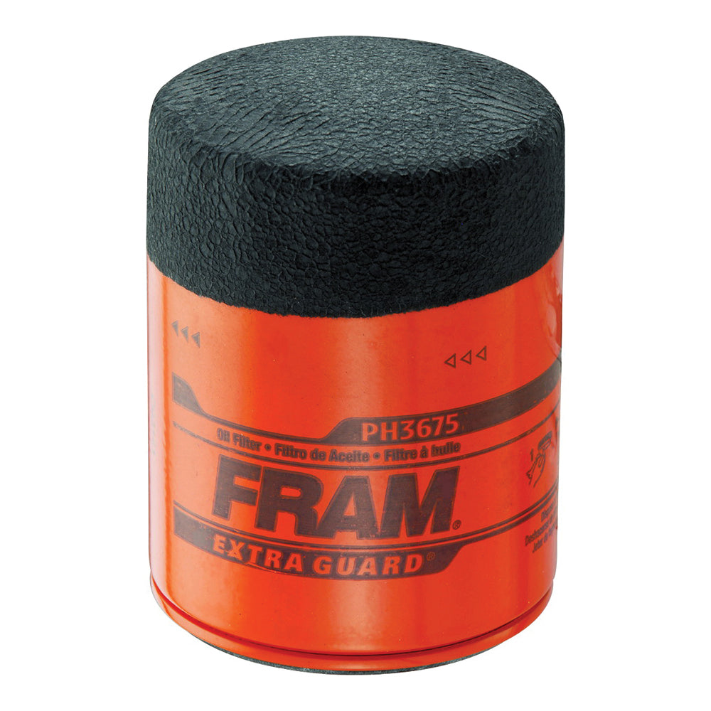 FRAM PH3675 Full Flow Lube Oil Filter, 13/16-16 Connection, Threaded, Cellulose, Synthetic Glass Filter Media