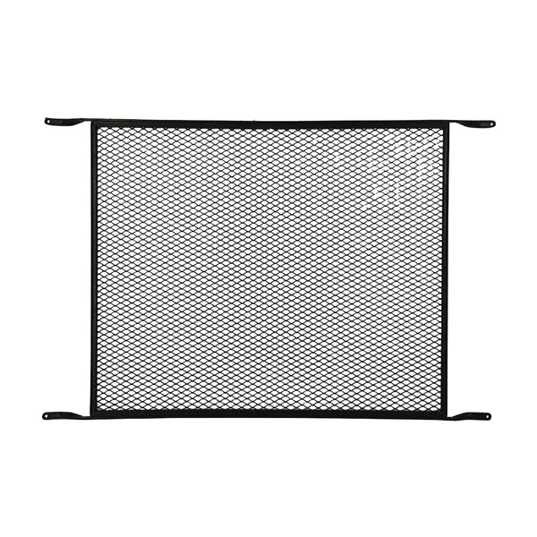 M-D 33324 Door Grill, 20.38 in W, 30-1/4 in H, Aluminum, Bronze