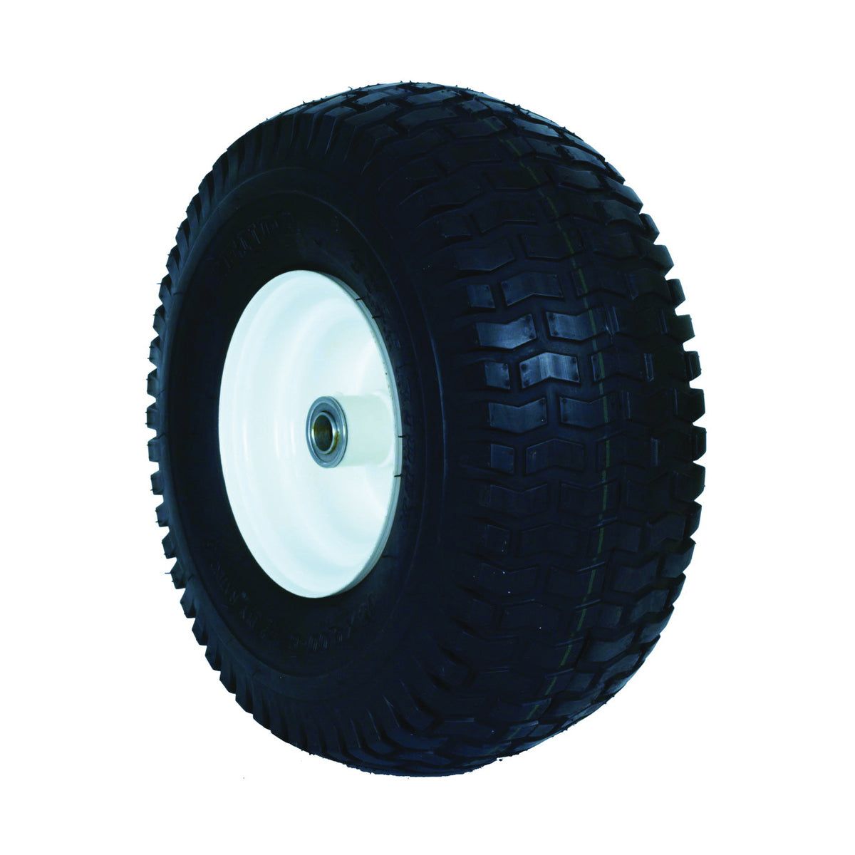 MARTIN Wheel 606DC-TR341I Garden Tractor Wheel, Pneumatic, Smooth, White