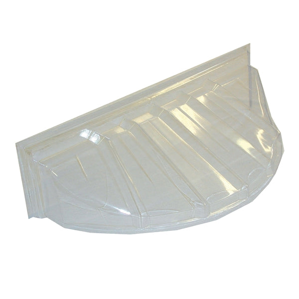 MACCOURT W4419 Window Well Cover, 19 in L, 44 in W, Plastic