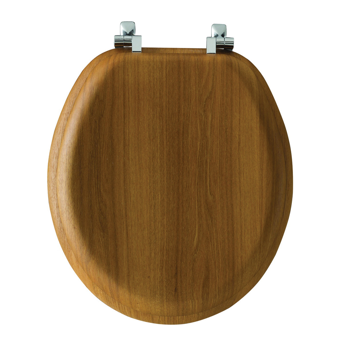 BEMIS Natural Reflections Series 19601CP378 Toilet Seat, Elongated, Wood Veneer, Natural Oak