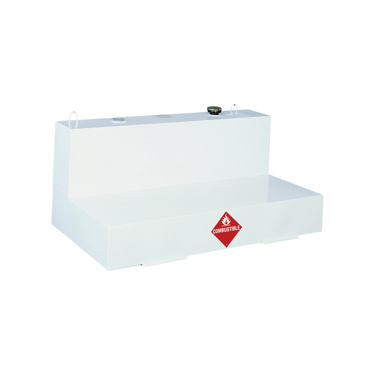 Jobox 480000 Transfer Tank, 103 gal Capacity, Steel, White