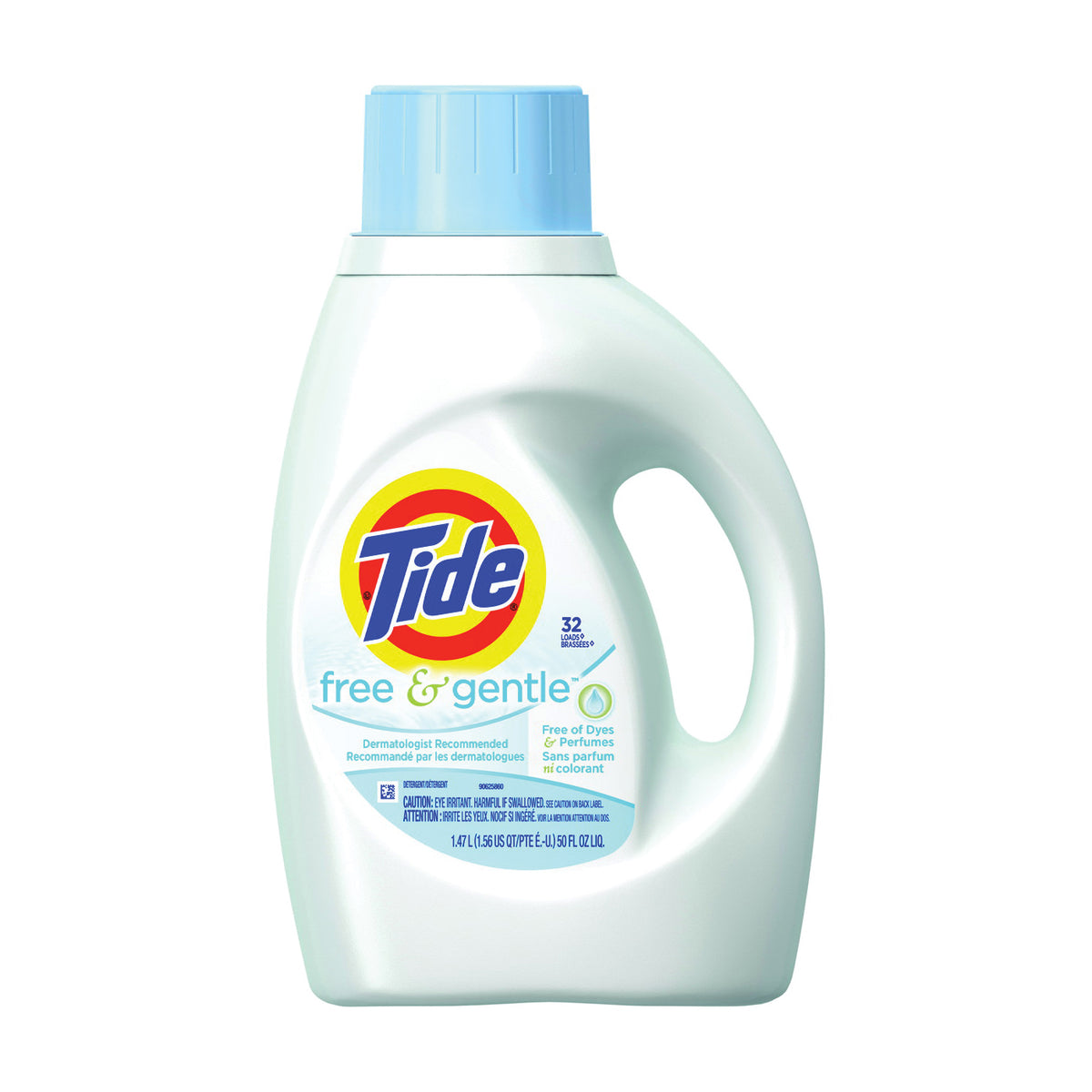 Tide 04182 Laundry Detergent, 50 oz Bottle, Liquid, Slight