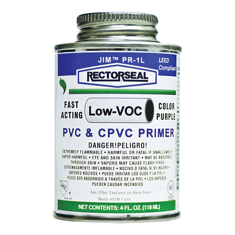 RECTORSEAL 55910 Hi-Etch Primer, Liquid, Purple, 0.25 pt