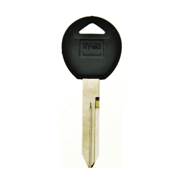 HY-KO 12005Y159 Key Blank, Brass, Nickel, For: Chrysler, Dodge, Eagle, Jeep, Plymouth Vehicles