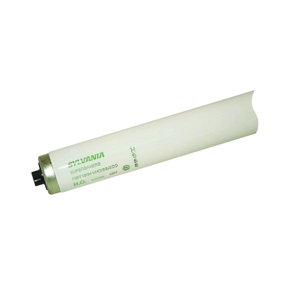 Sylvania 25037 Fluorescent Bulb, 95 W, T12 Lamp, Recessed Double Contact Lamp Base, 7600 Lumens, 4100 K Color Temp