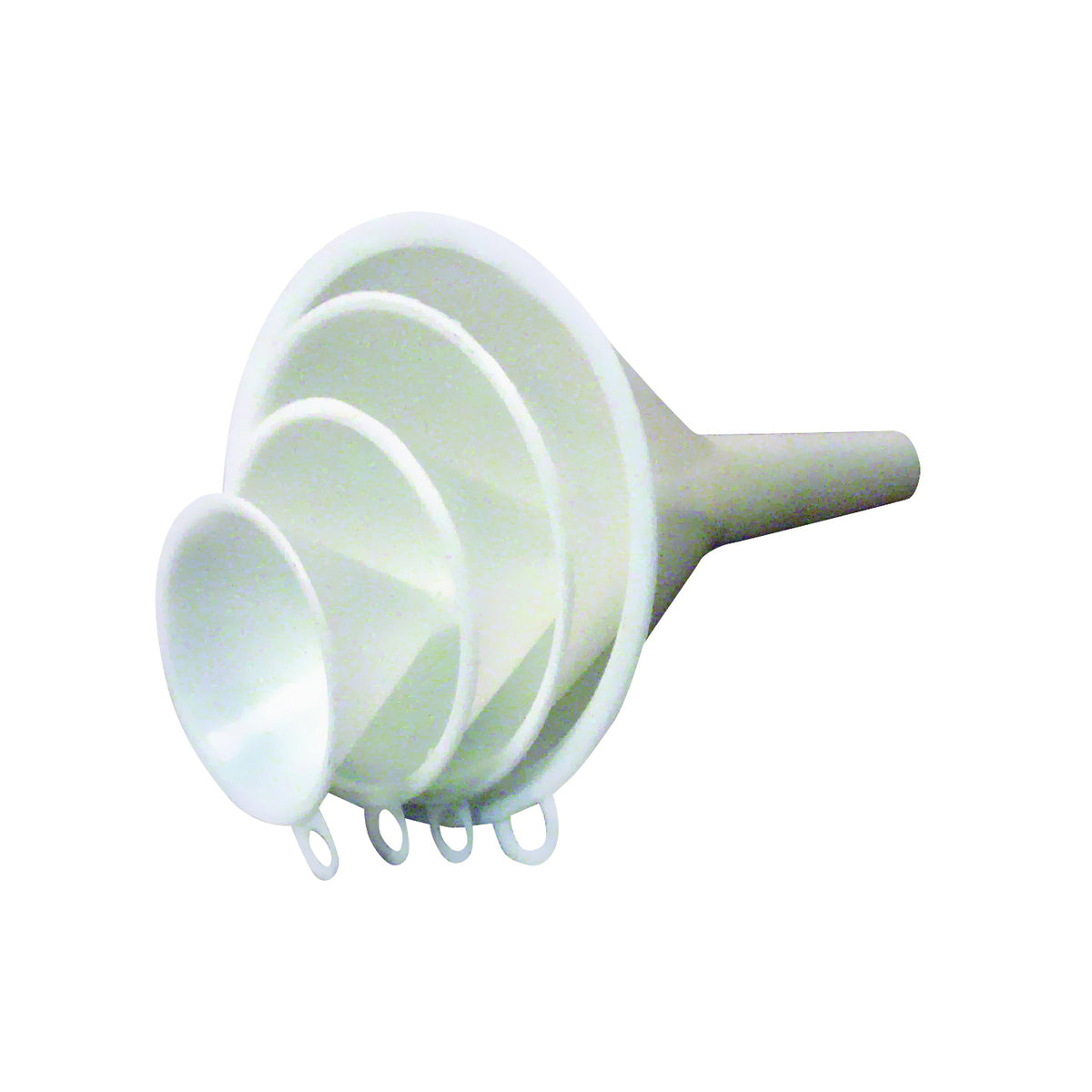 CHEF CRAFT 20493 Funnel Set, 2 to 5 in Dia, Plastic