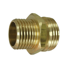 Load image into Gallery viewer, Landscapers Select PMB-469LFBC Hose Adapter, 3/4 x 1/2 in, MHT x MIP, Brass, Brass, For: Garden Hose
