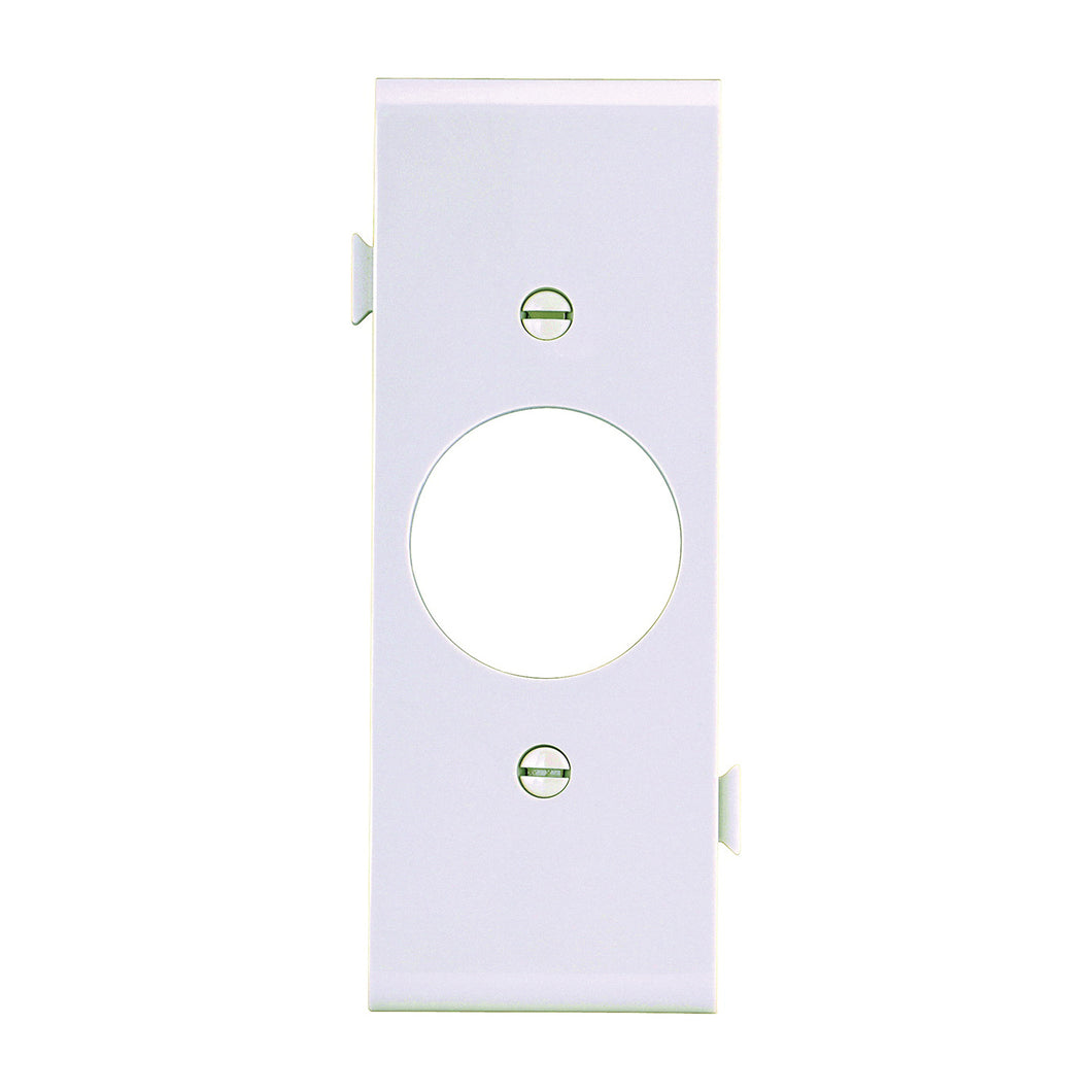 Eaton Wiring Devices STC7W Sectional Wallplate, 4-1/2 in L, 2-3/4 in W, 1 -Gang, Polycarbonate, White, High-Gloss