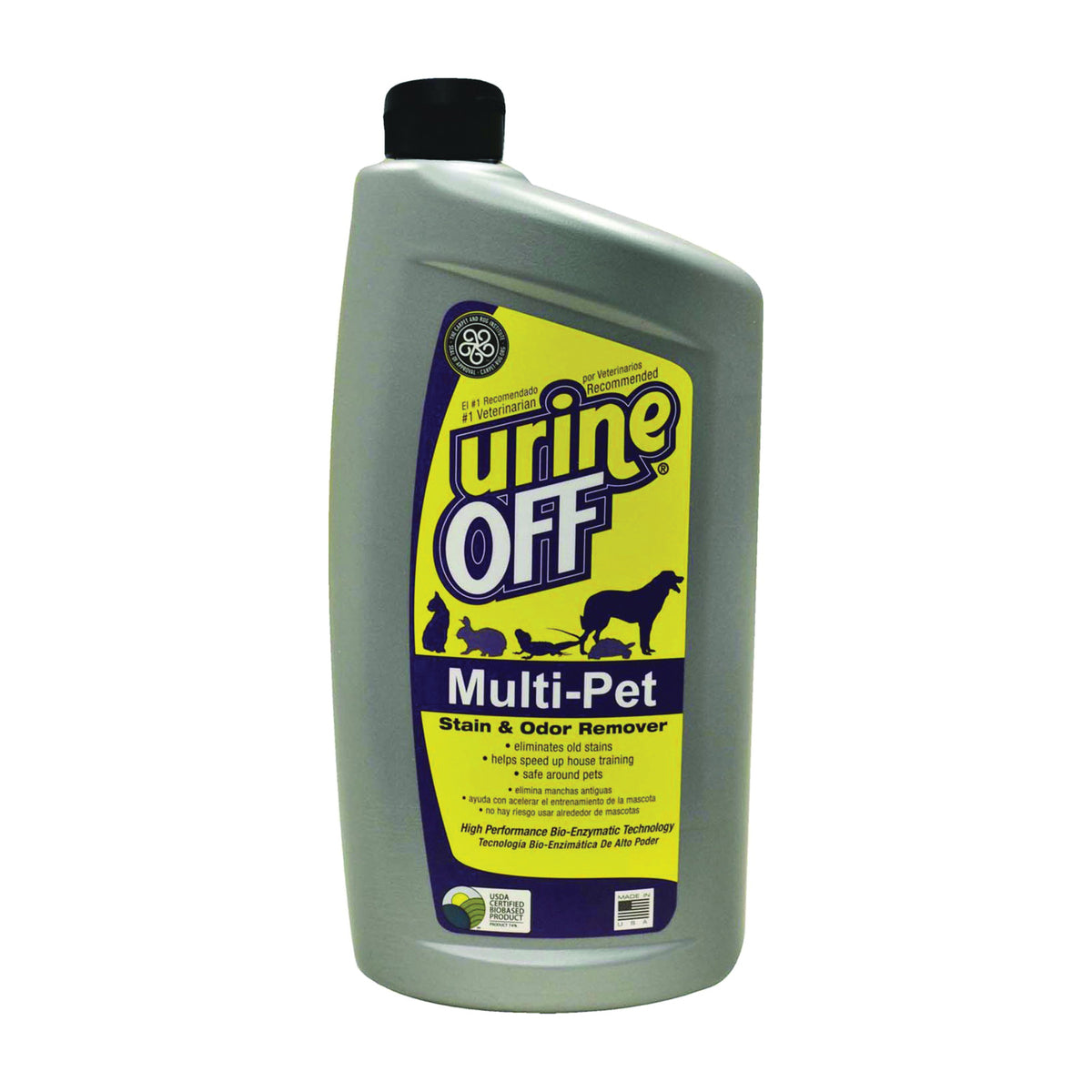 urine OFF MR1050 Stain Remover, Opaque Liquid, Floral, 32 oz Bottle
