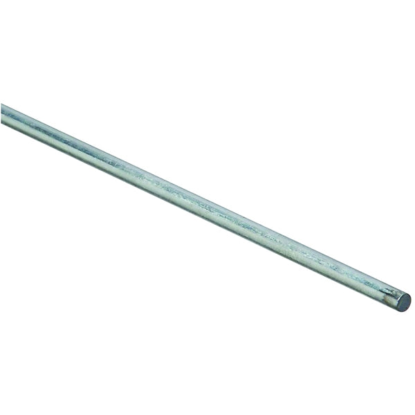 Stanley Hardware 4005BC Series N179-754 Rod, 3/16 in Dia, 36 in L, Steel, Zinc