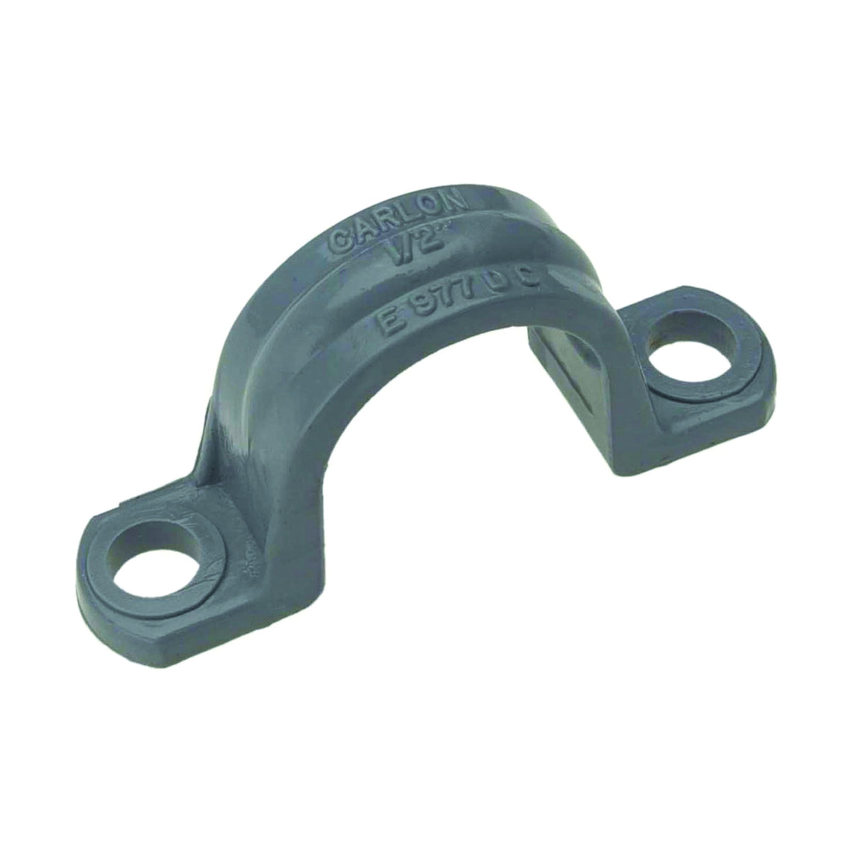 Carlon E977DC25-UPC Conduit Clamp, PVC, Gray