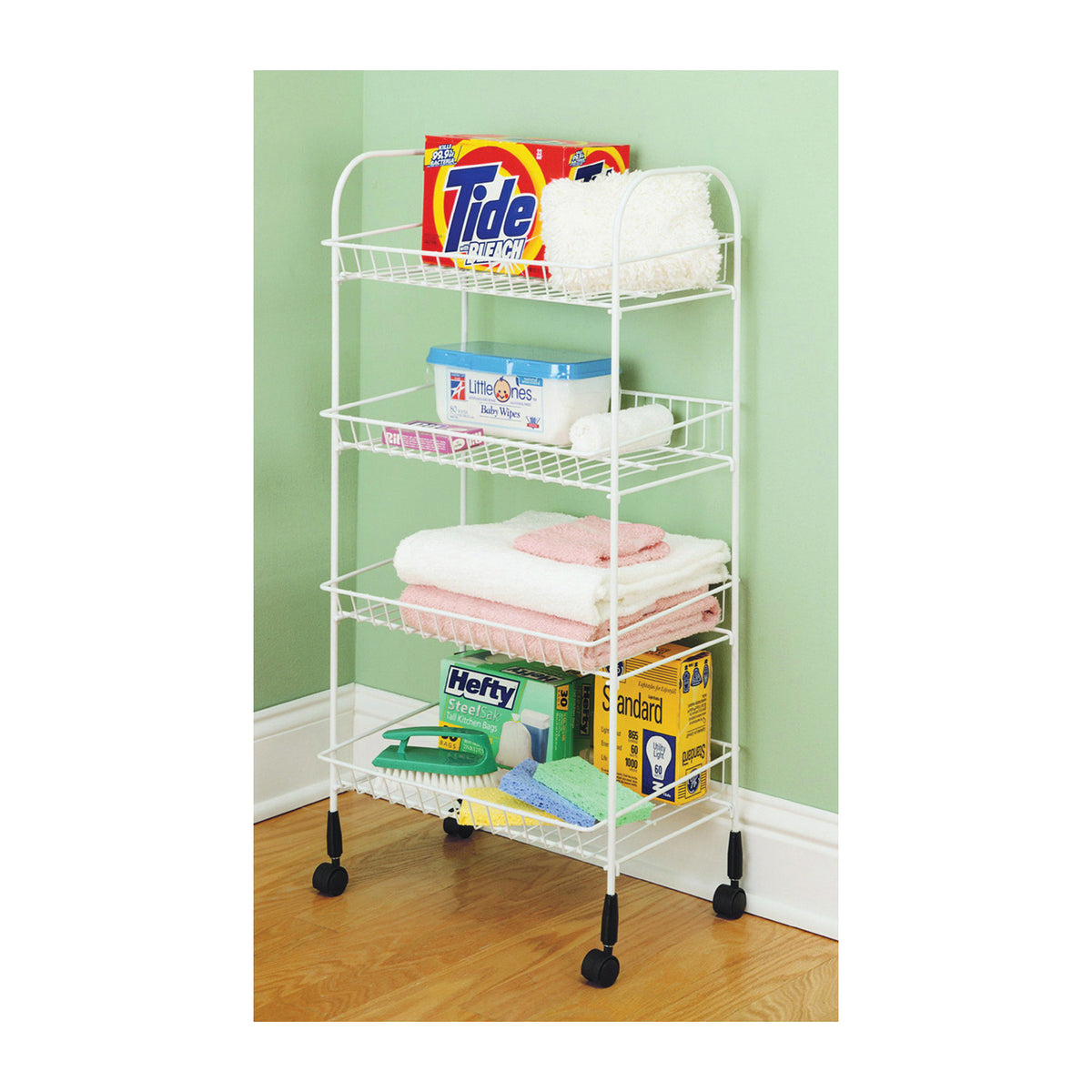 ClosetMaid 1611 Rolling Cart, 16-3/4 in OAW