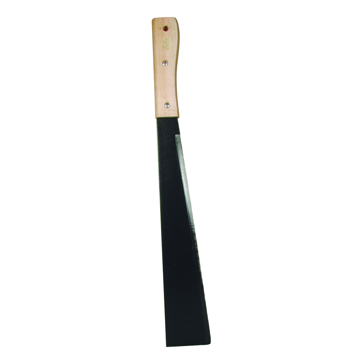 AMES 62224 Corn Knife, 21-1/2 in OAL, 15 in Blade, Steel Blade, Tempered Blade, Wood Handle